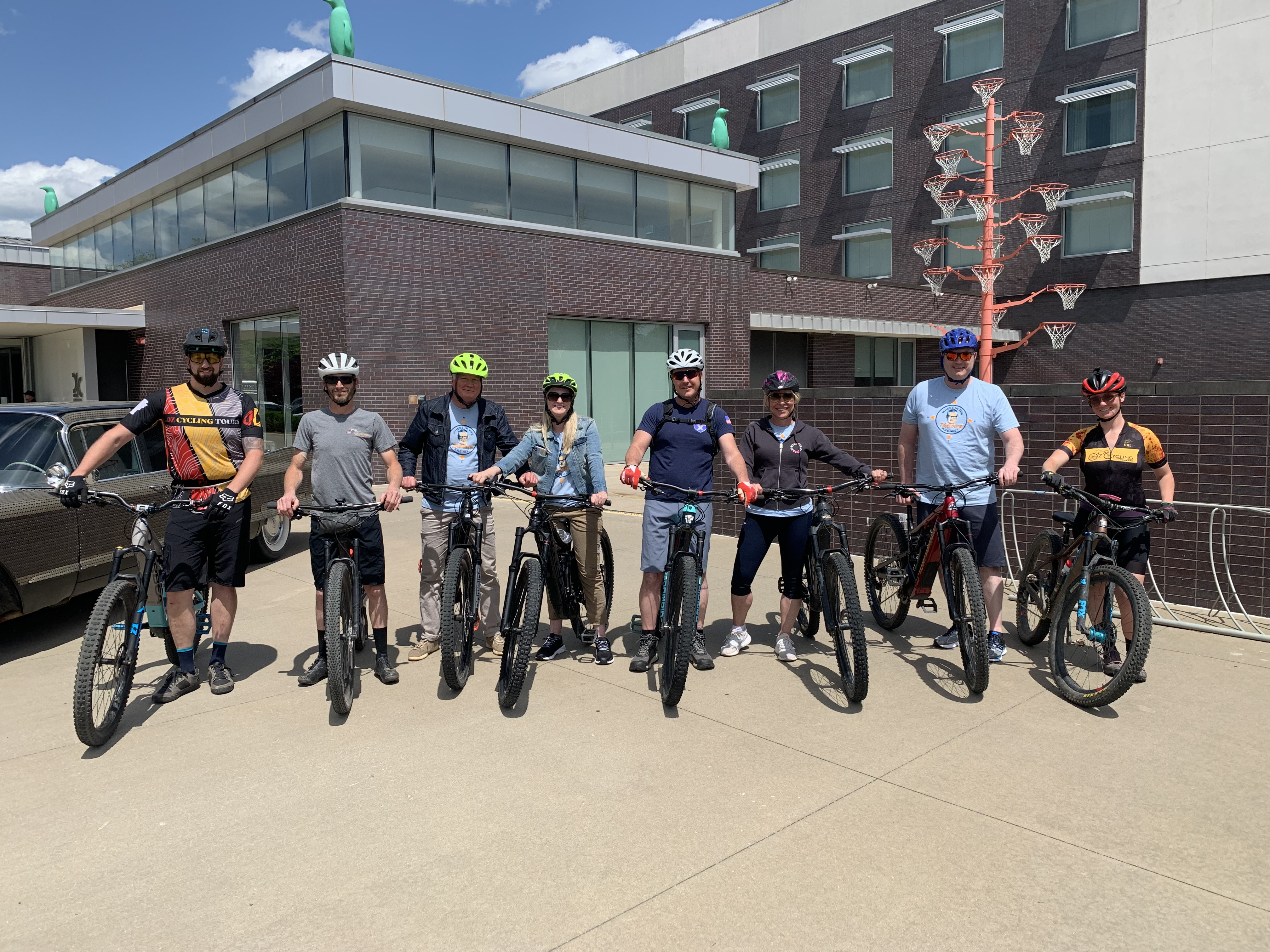 Cycling through Greenway Tours